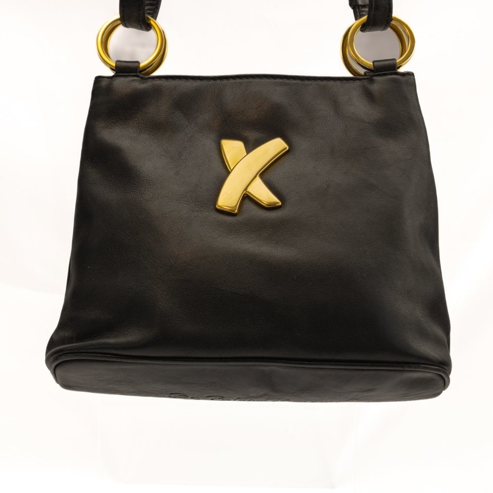 By Paloma Picasso Black Shoulder or Crossbody Bag or Handbag
